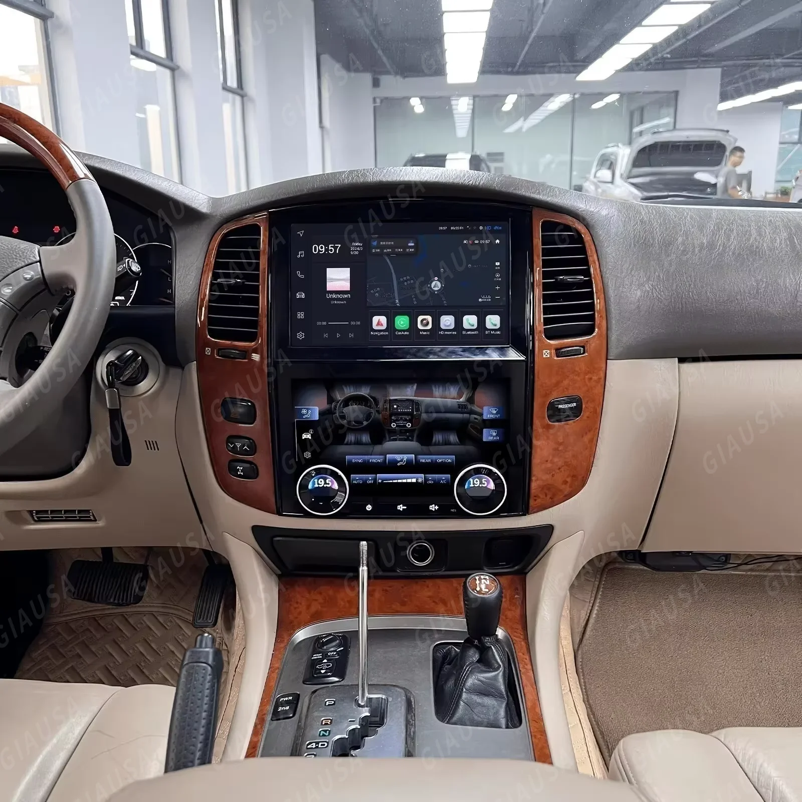 Car Radio Multimedia Android 13 For Toyota Land Cruiser 100 Lc100 Wireless Carplay Lexus Lx470 2003-2007 Video Player Autoradio