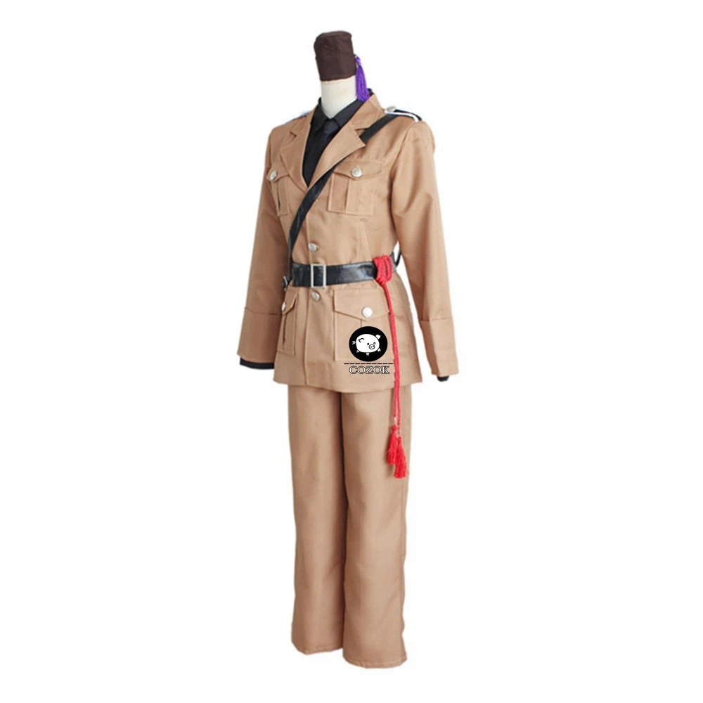 《Custom Size》Anime Hetalia Axis Powers Cosplay Costumes Romano Lovino Vargas Uniform Cosplay Costumes Halloween Carnival APH