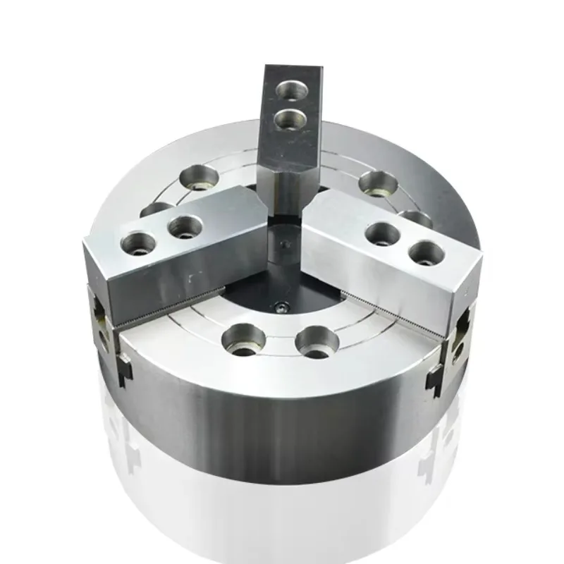 

Solid Hydraulic Chuck Self Centering 3 Jaw Chuck Lathe Chuck San Ou Cutting Automatic Lathe