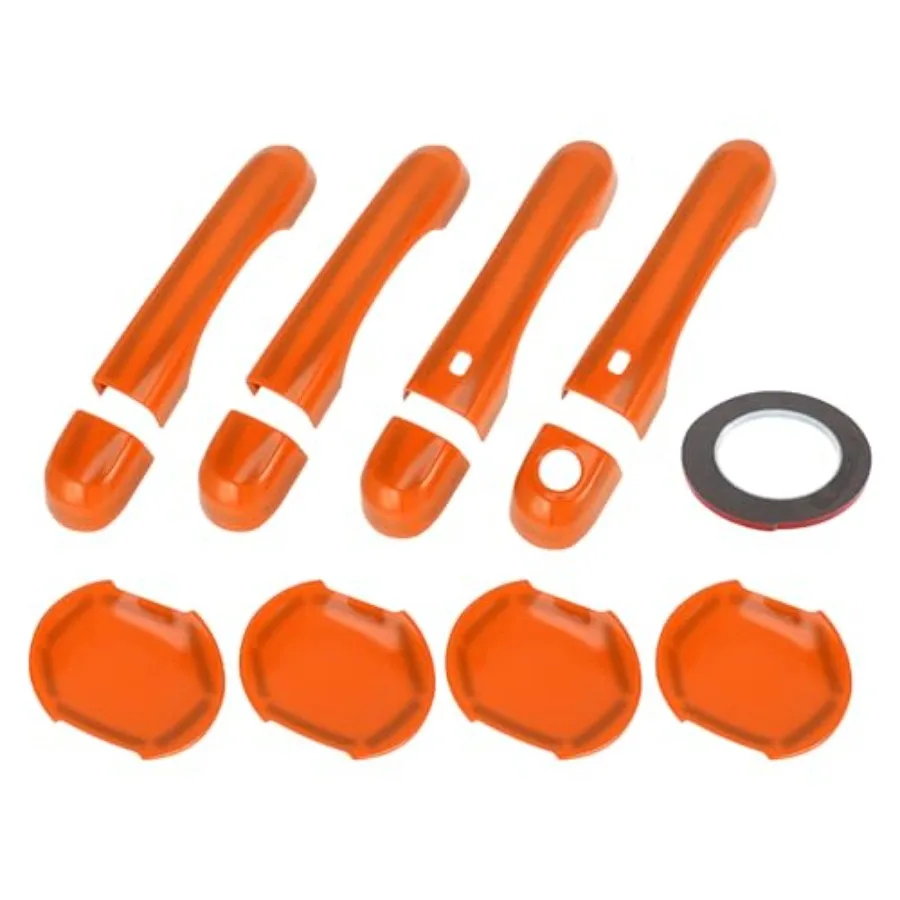 

Exterior Door Handle Cover Set, Decoration Trim for Jeep Renegade 2015-2021, ABS,,1 Set
