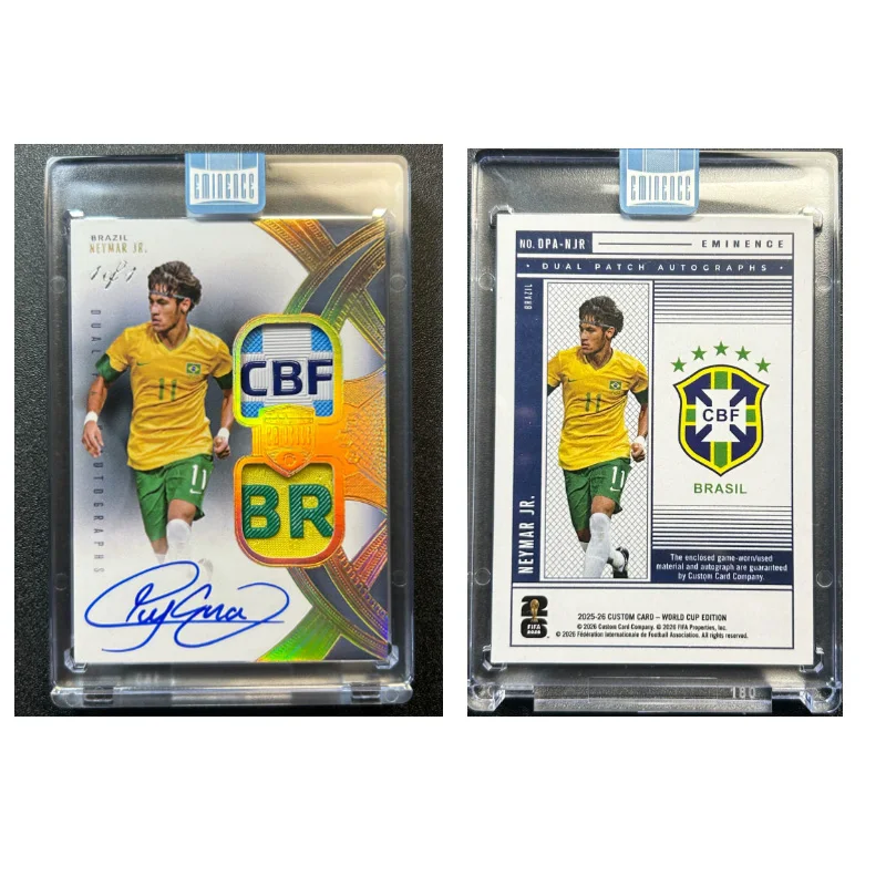 DIY Handmade Football Soccer FIFA WC Trading Cards Ronaldo Messi Mbappe Yamal Hot Stars, FIFA WC New Collectible Trading Cards