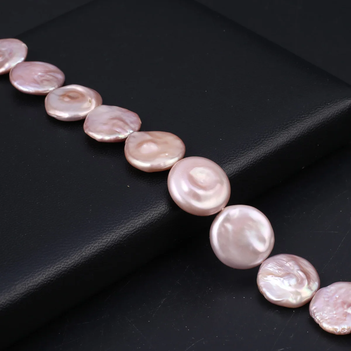 Natural Fresh Water Pearl Beads Purple Round Shape Isolated Loose Beaded for Jewelry Making DIY Necklace Bracelet Accessories