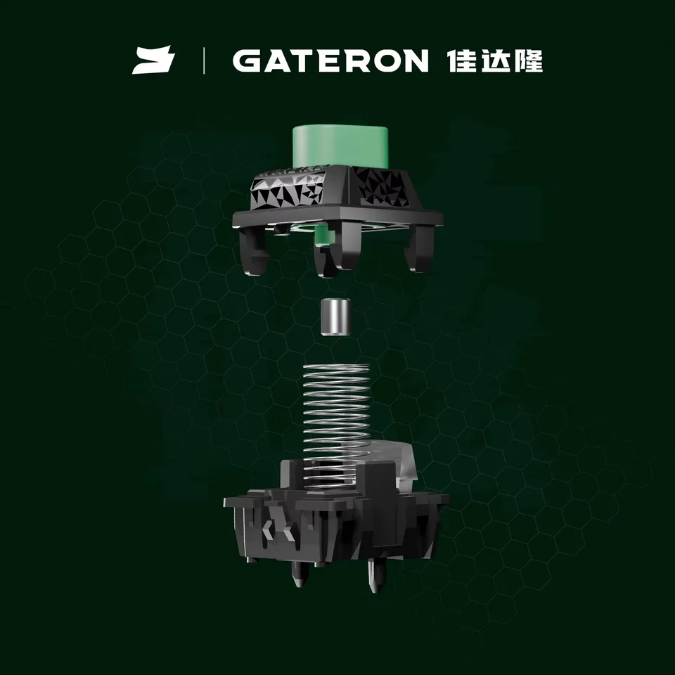 Gateron 磁気ジェイドデルタスイッチリニア HIFI 磁気メカニカル
