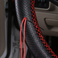 Car Steering Wheel Cover Artificial Leather Car Styling for Volkswagen VW Polo Jetta Golf 4 5 6 7 Beetle MK1 MK2 MK3 MK4 MK5 MK6