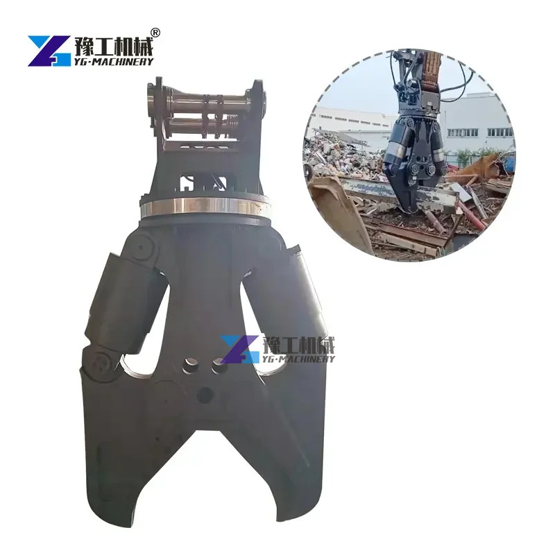 Waste Metal Shear Attachment Hydraulic Eagle Shear for Demolition Scrap Steel Cutting 20ton 23ton 25ton Machine