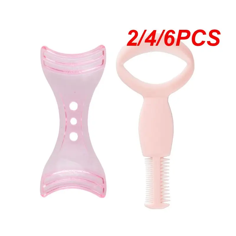 2/4/6PCS Lashes Cosmetics Easy To Use Makeup Mascara Shield Versatile Makeup Applicator For Eyelashes Lash Comb Popular