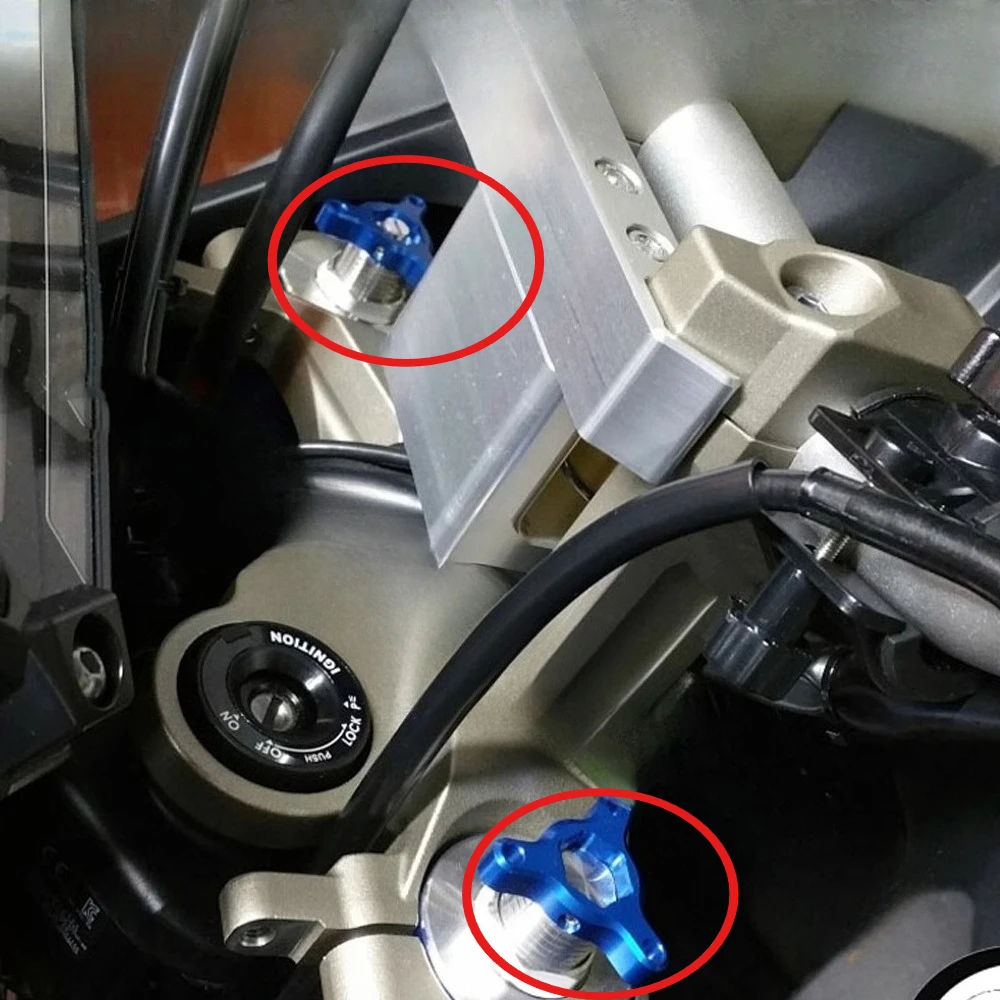 Motorcycle front suspension 14mm adjuster adjustment code for Kawasaki Z 800 Z800 Yamaha FZ1 YZF-R6 YZF-R1 YZF R1 R6 MT-09 MT 09 - view 4