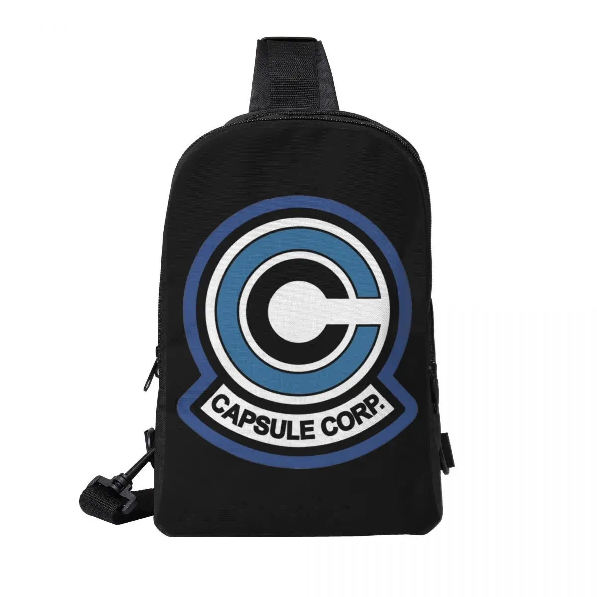 

Capsule Corp Logo Chest Bag Men Sling Crossbody Backpack Chest Bag Traveling Hiking Daypack Shoulder Bag