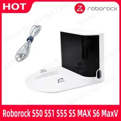 Dock di ricarica originale per Roborock S50 S51 S55 S5 MAX S6 S6MaxV E4 E5 Parti Robot Aspirapolvere Accessori di riparazione