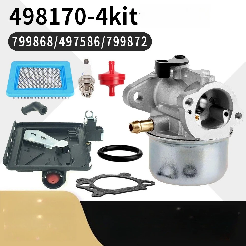 

For Briggs& Stratton Models 498170 799872 694202 497586 498254 790821 For Small Engines Carburetor Filter Replacement 799868