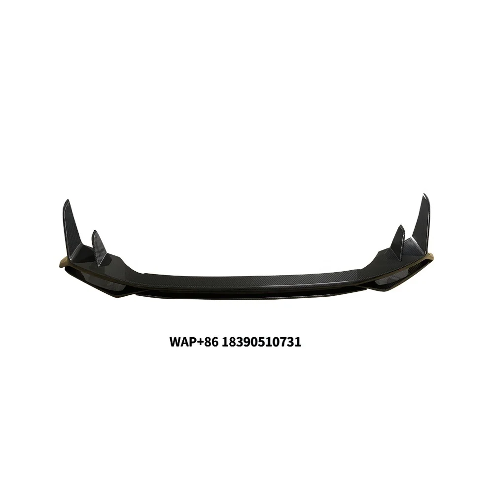 

For R8 Dry Carbon Fiber Cap Style Front Lip Spoiler Body Kit