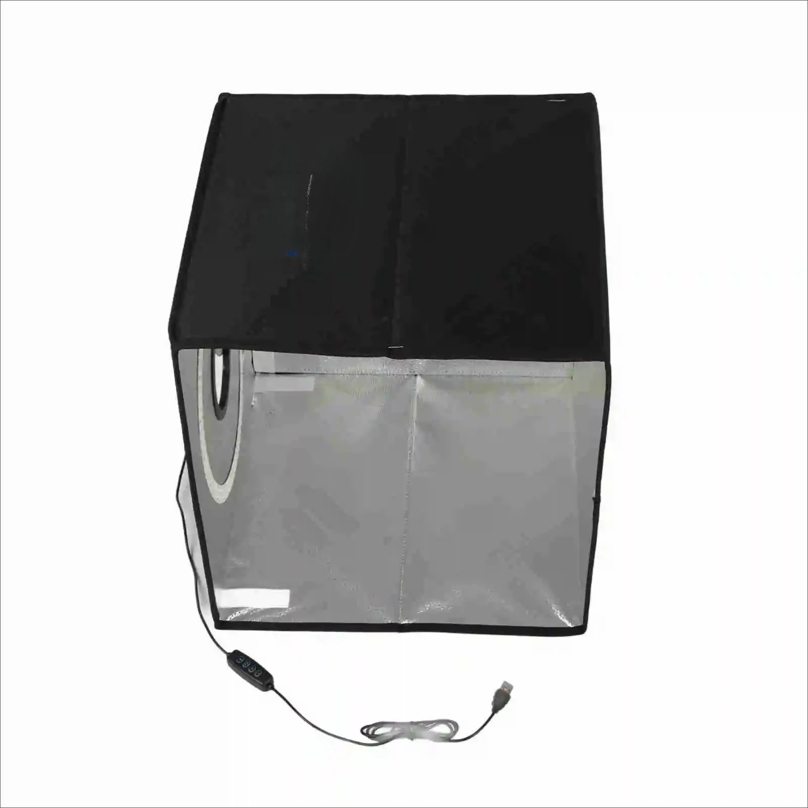 PU5044BD 40*40*40cm tienda de luz LED plegable escritorio foto estudio caja de luz Softbox 3200K-6500K regulable 160 Uds cuentas
