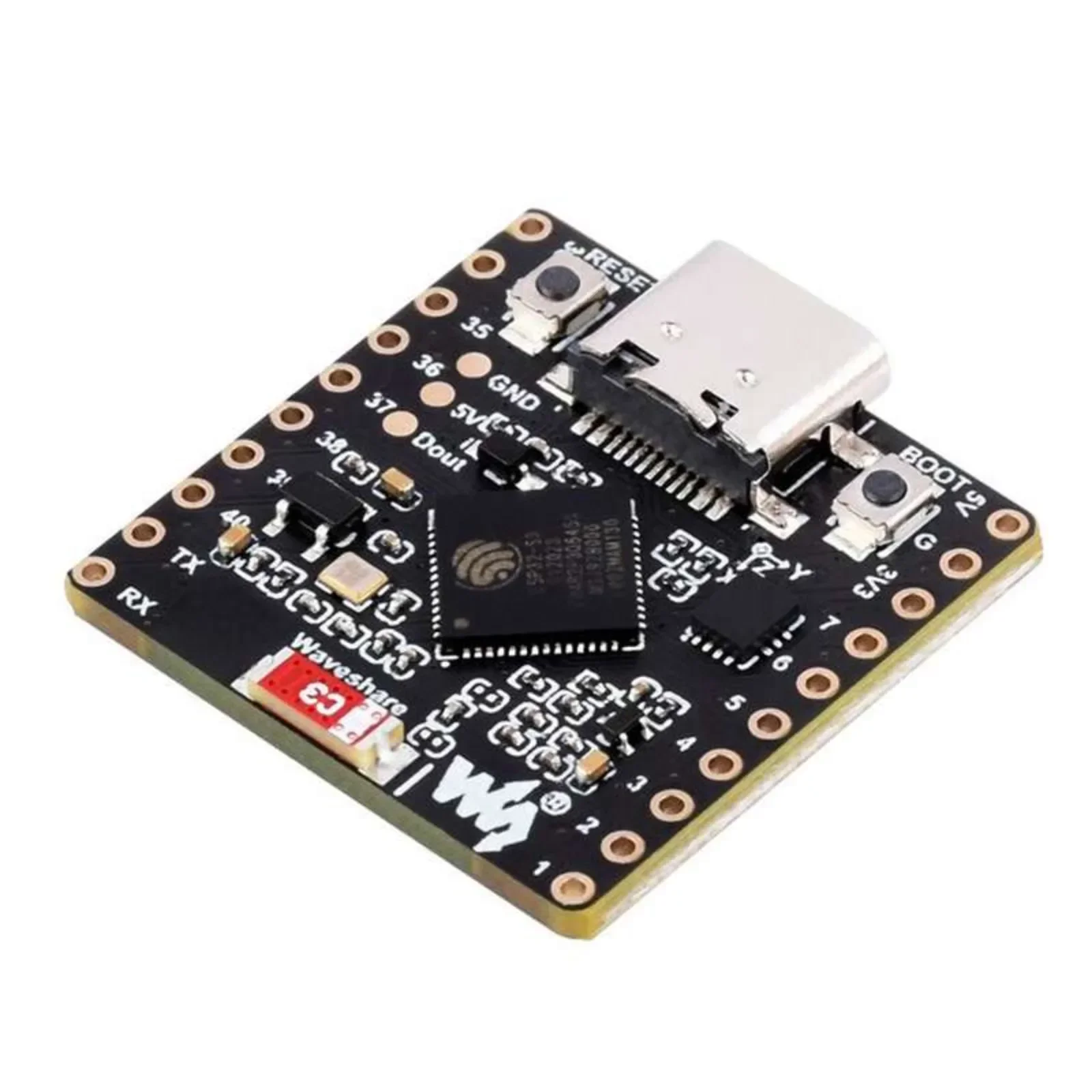 Placa de microdesarrollo ESP32-S3 con matriz de LED de 8x8, Wi-Fi y Bluetooth LE para proyectos IoT
