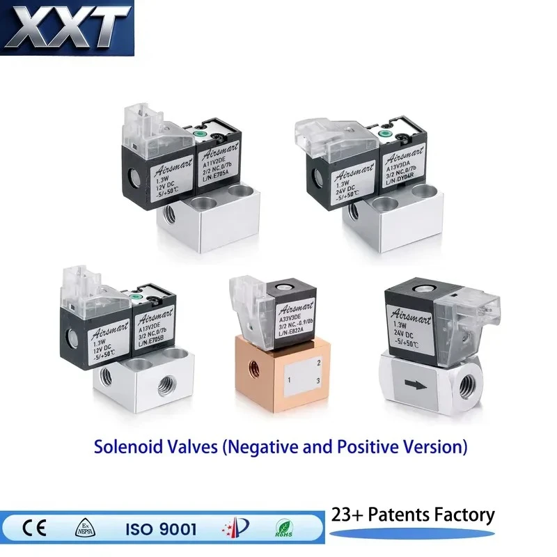 XXT 2026 Hot Sell Positive Pressure Plastic 24V DC Control Solenoid Valve OEM Customizable Pneumatic Air Control Valve