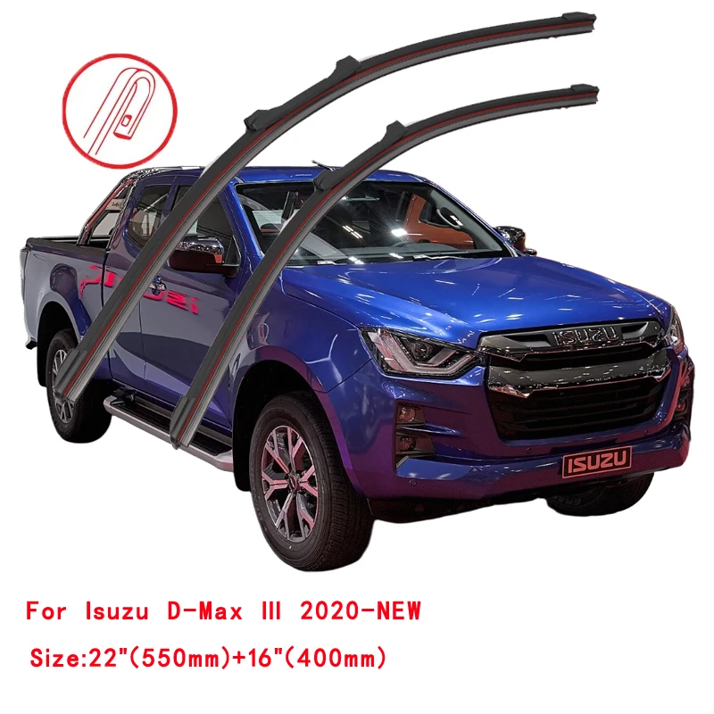 Double Rubber Wiper Blade for Isuzu D-Max 2002-2022