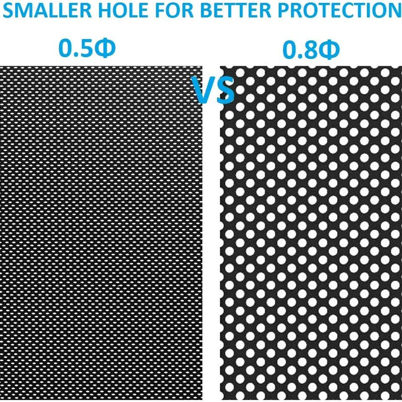 120x240mm 120x120mm Fan Dust Filter Mesh Magnetic Frame PVC PC Computer Case Fan Dust Mesh Cover Grills