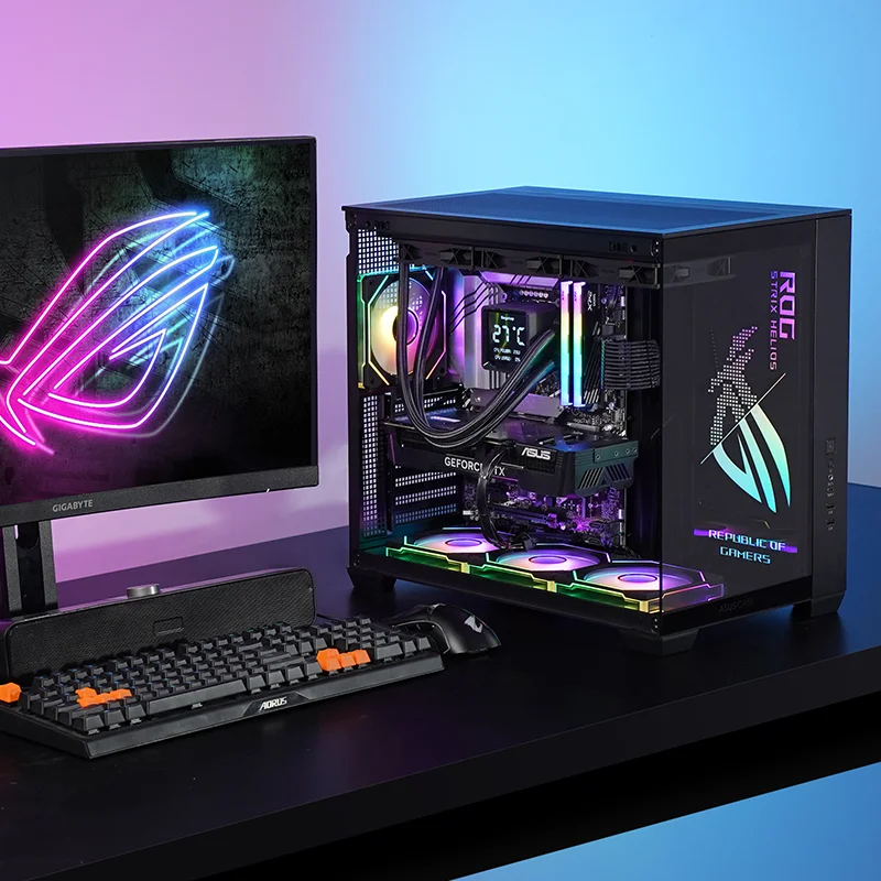 غرفة عرض البحر ROG 14600K/14700KF/5070TI مضيف كمبيوتر لسطح المكتب 5060ti