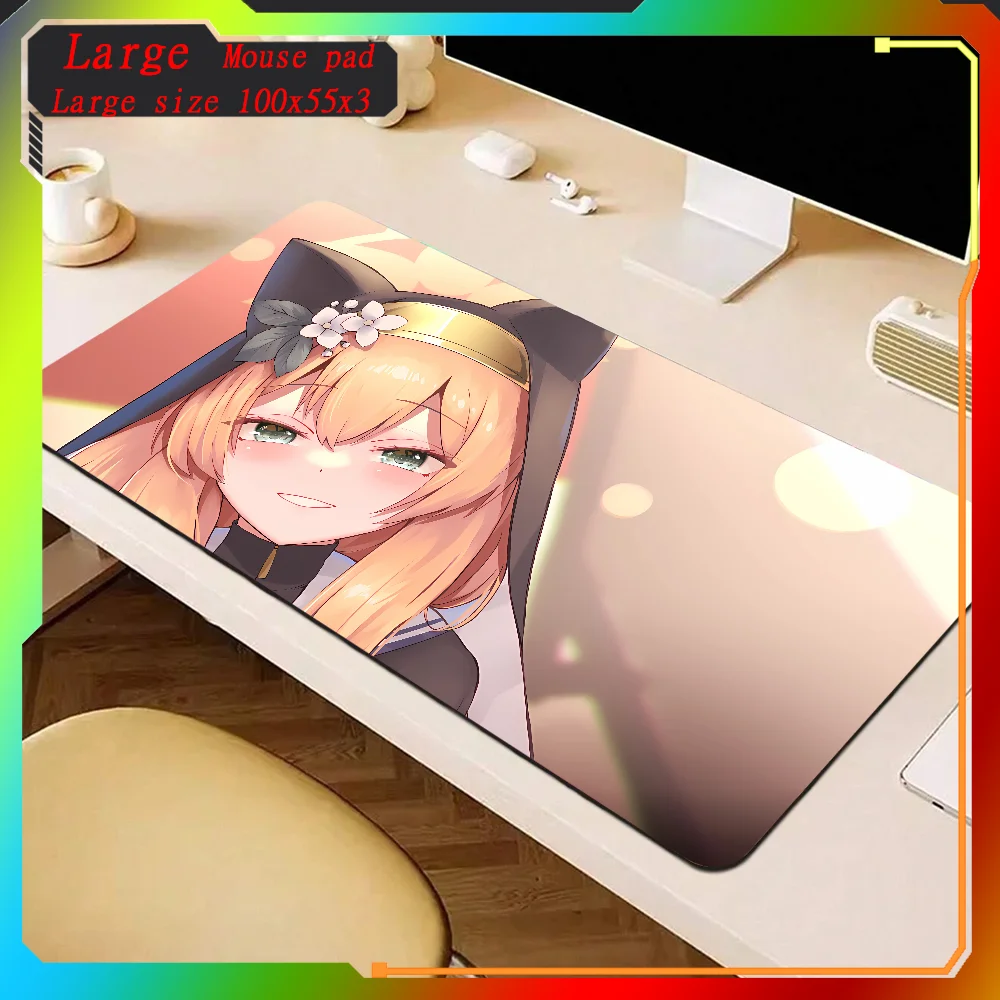 Azur Lane Iochi Mari HD print Computer Mouse Pad Japan Desk Mat Office Accessories Pc Cabinet Keyboard Game Xxl Large Mause Pad