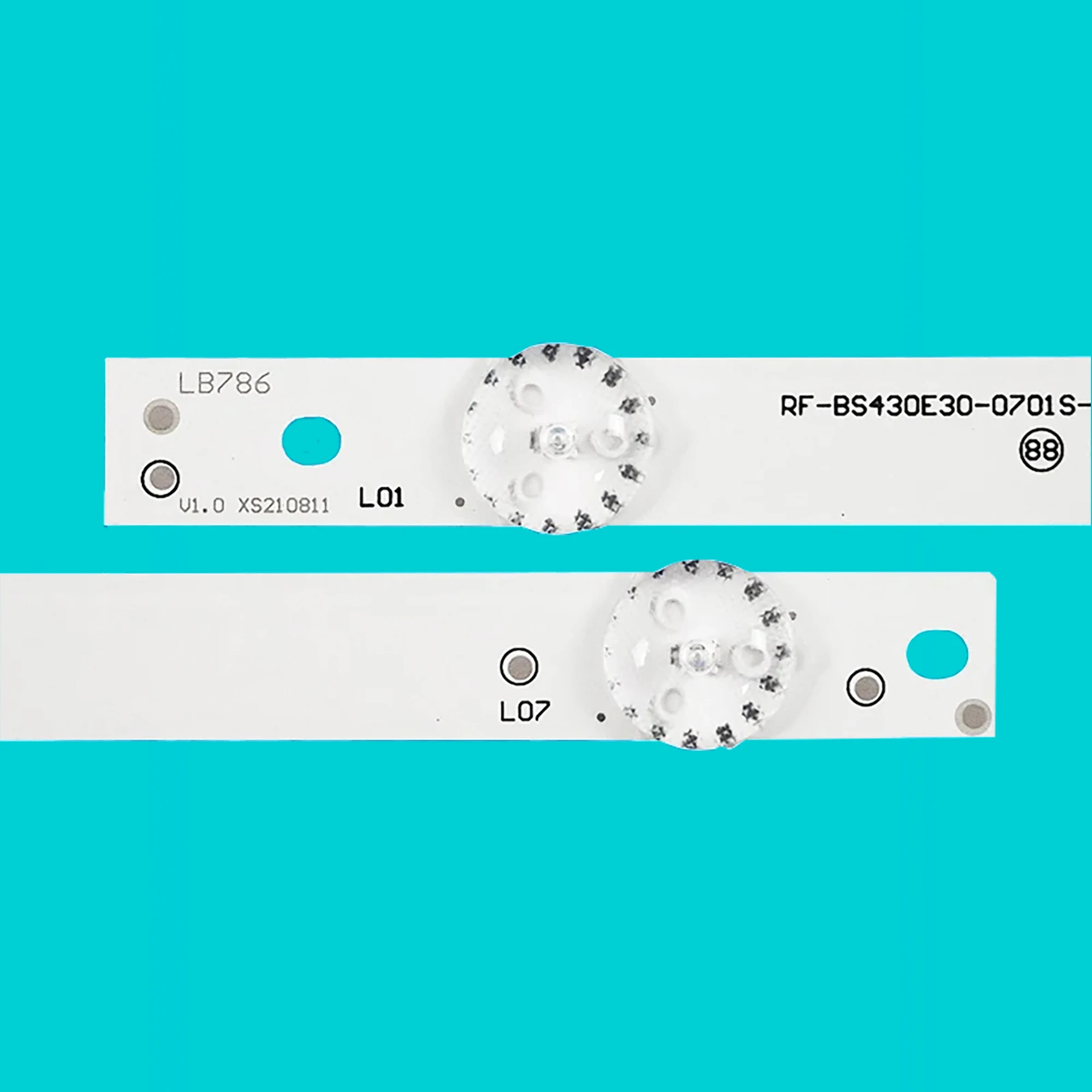 1/5/10 kits LED BackLight Strip For LC430DUQ-SKA3 BTV-43SB1002 43F720TS REB-LE43DS5500 RF-BS430E30-0701S-03 A0