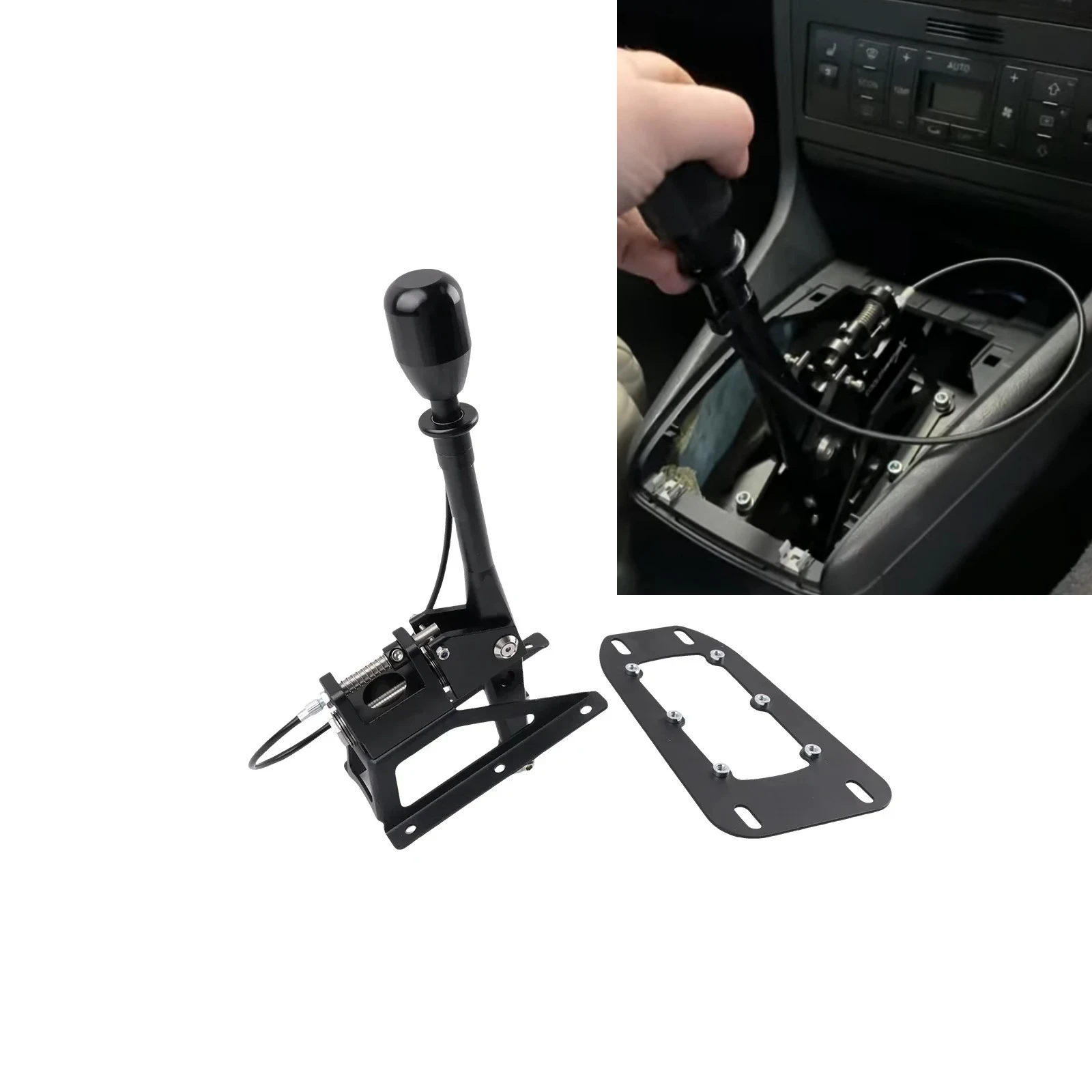 Modification Upgrade Gear Lever Box Short Shifter For Audi A4 B5 B6 B7 80 B4 Quick Lever Aluminum Billet Reverse Lock-out