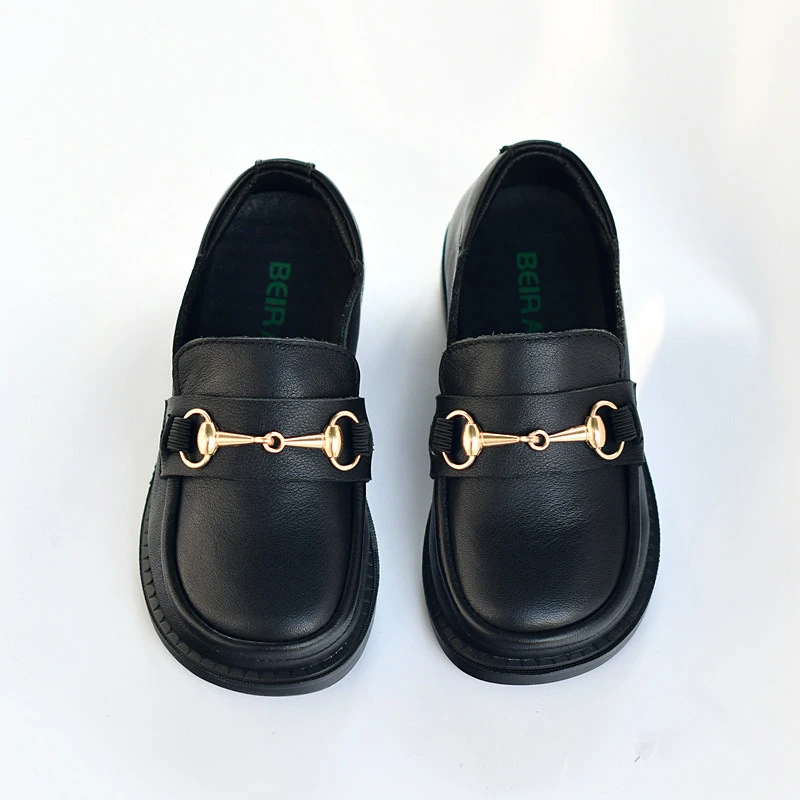 Scarpe in pelle per ragazze in pelle pieno fiore primaverile scarpe casual per bambini in morbida pelle genuina autunno Lolita Stye scarpe da scuola