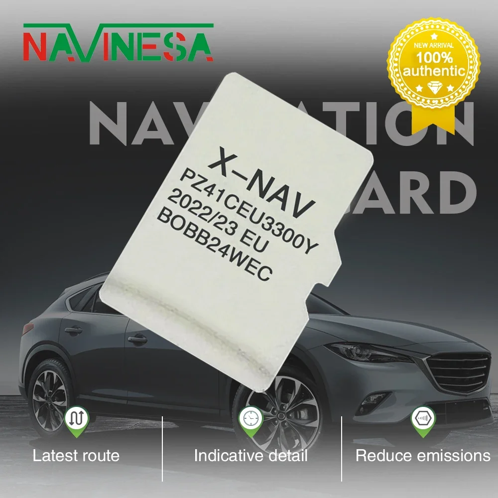 for Toyota AYGO 2023 Navigation TF Card X-NAV Map Cover Austria Andorra Belgium Bulgaria Switzerland Czech Republic Germany