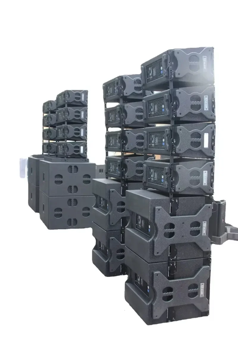 Professional 10-Inch Subwoofer PA Speakers Mini Column Line Array Sound System Passive Outdoor Audio Sound Equipment