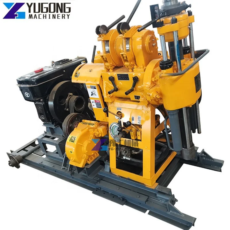 High Quality Diesel Borehole Water Well Drill Rig Machine Mud Balance Pipe Jacking Drilling Rig for Deep Water Well Drilling Rig