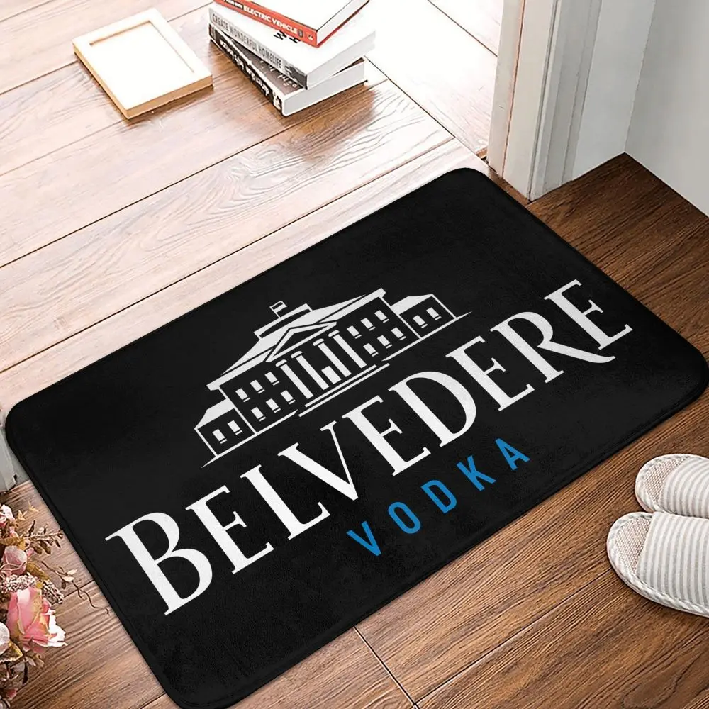 Felpudo con estampado de Vodka Belvedere, tapete creativo para el hogar, tapete para puerta de baño súper suave y absorbente, tapete para puerta de entrada