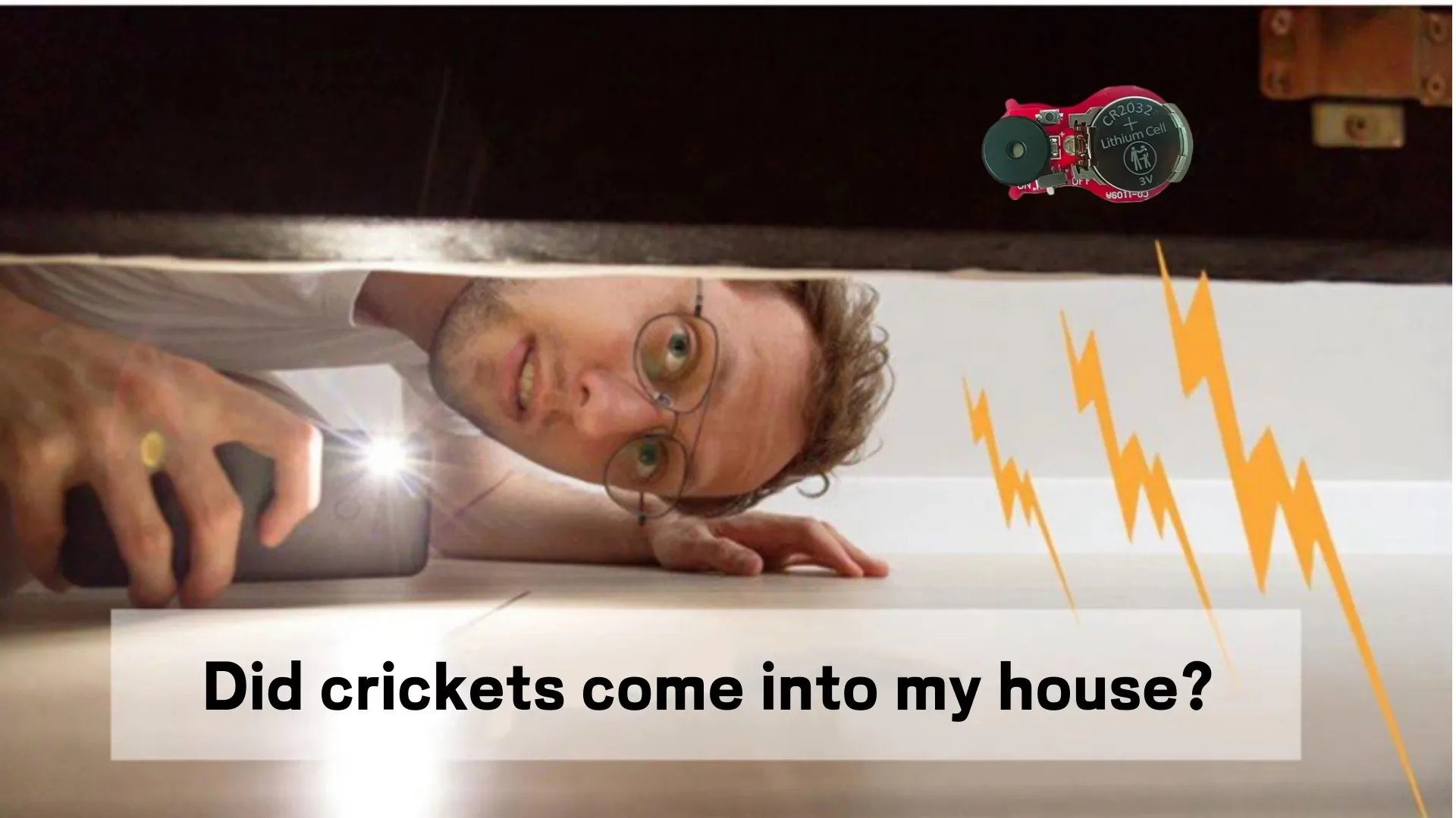 ​Automatic Cricket Chirp Prank Device Unique Gourd Shape Sound Generator Hidden Toy Office Desk Bedroom Fun Gifts Friends Adult