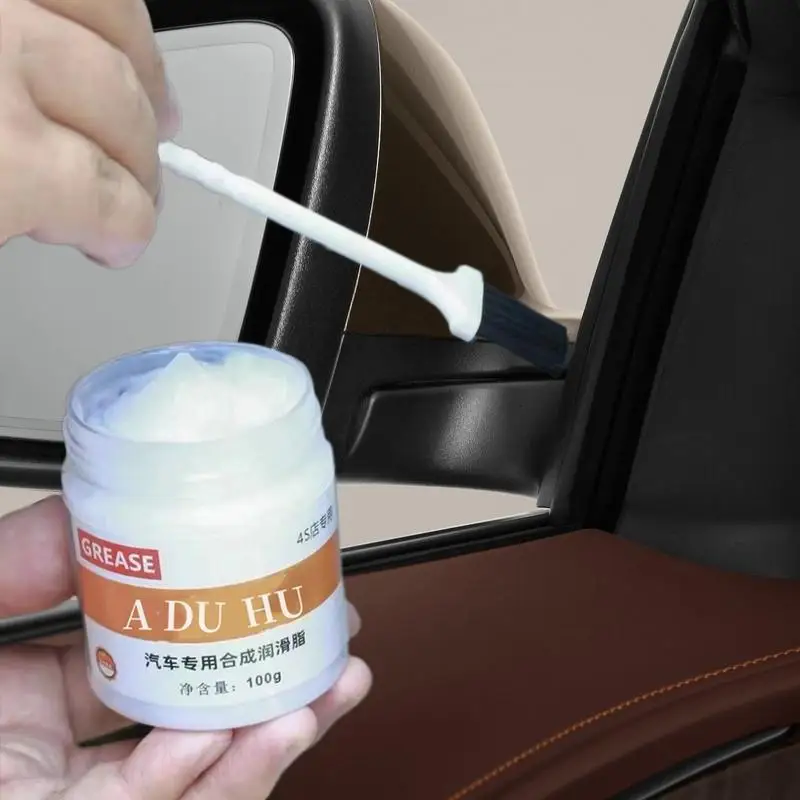 Lubrificante per auto da 100g per striscia di gomma per porte e tetti apribili grasso di lubrificazione per strisce di gomma multifunzionale