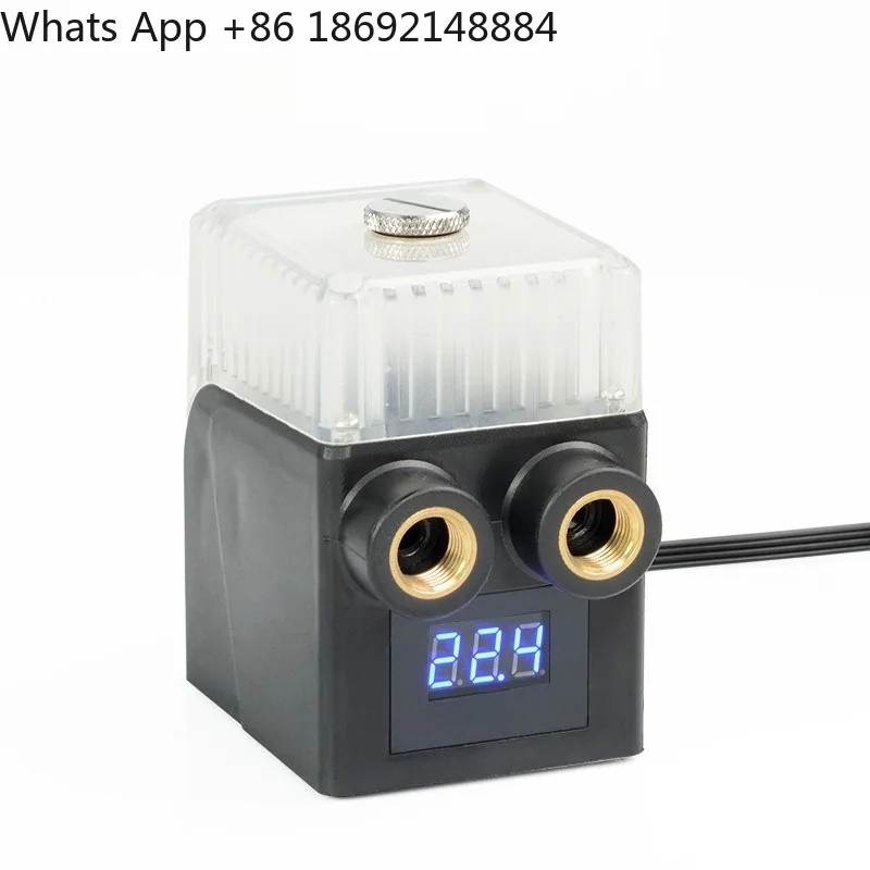 

12V integrated water tank water pump with temperature display
