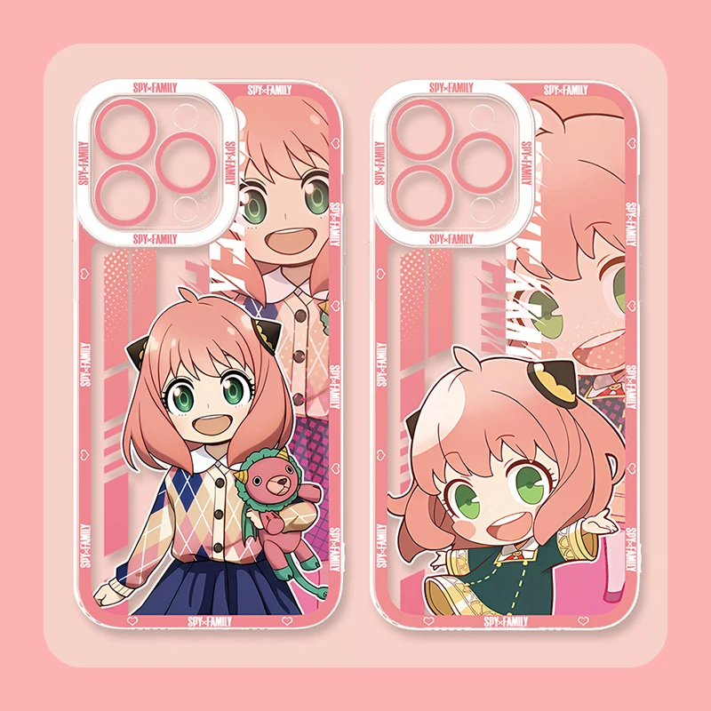 Anime SPY×FAMILY Case For Xiaomi Mi 13 12 11 10 Lite 12T 11T 10T POCO X3 NFC X4 GT X5 F3 F4 F5 M3 M4 Pro 5G Soft Silicone Cover