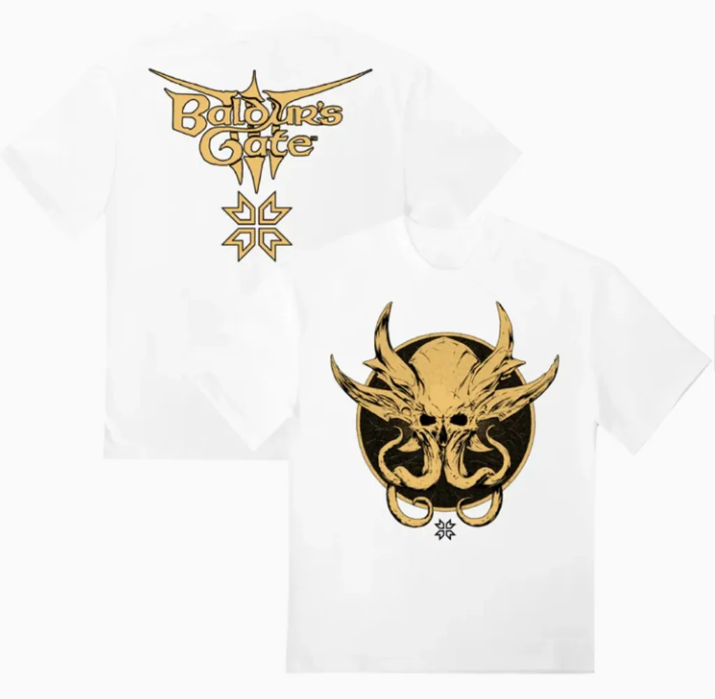 تي شيرت TGA Best Electronic Game of the Year Baldur's Gate 3 Fan حصريًا أفضل هدية لعشاق ألعاب الفيديو جيرسي