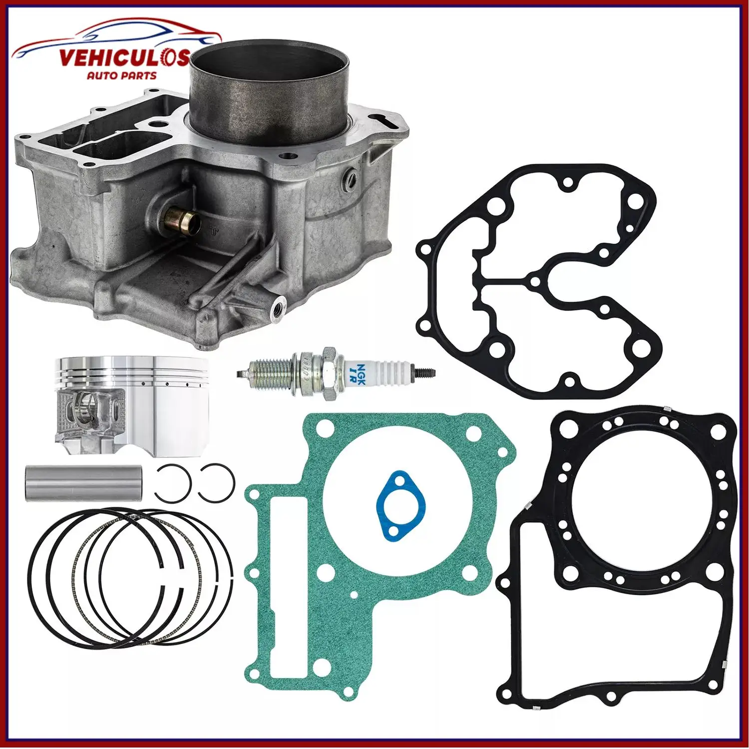 

1 комплект поршня цилиндра для Honda Foreman Rubicon 500 EPS GPScape TRX500FA 12100-HN2-000 13101-HN2-010 13101-HN2-000 оптовая продажа