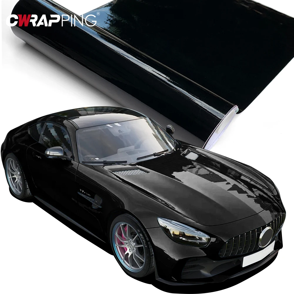

Глянцевая черная виниловая пленка, черные яркие цветные наклейки для автомобиля, мотоцикла, наклейки для укладки кузова, декоративные наклейки, аксессуары