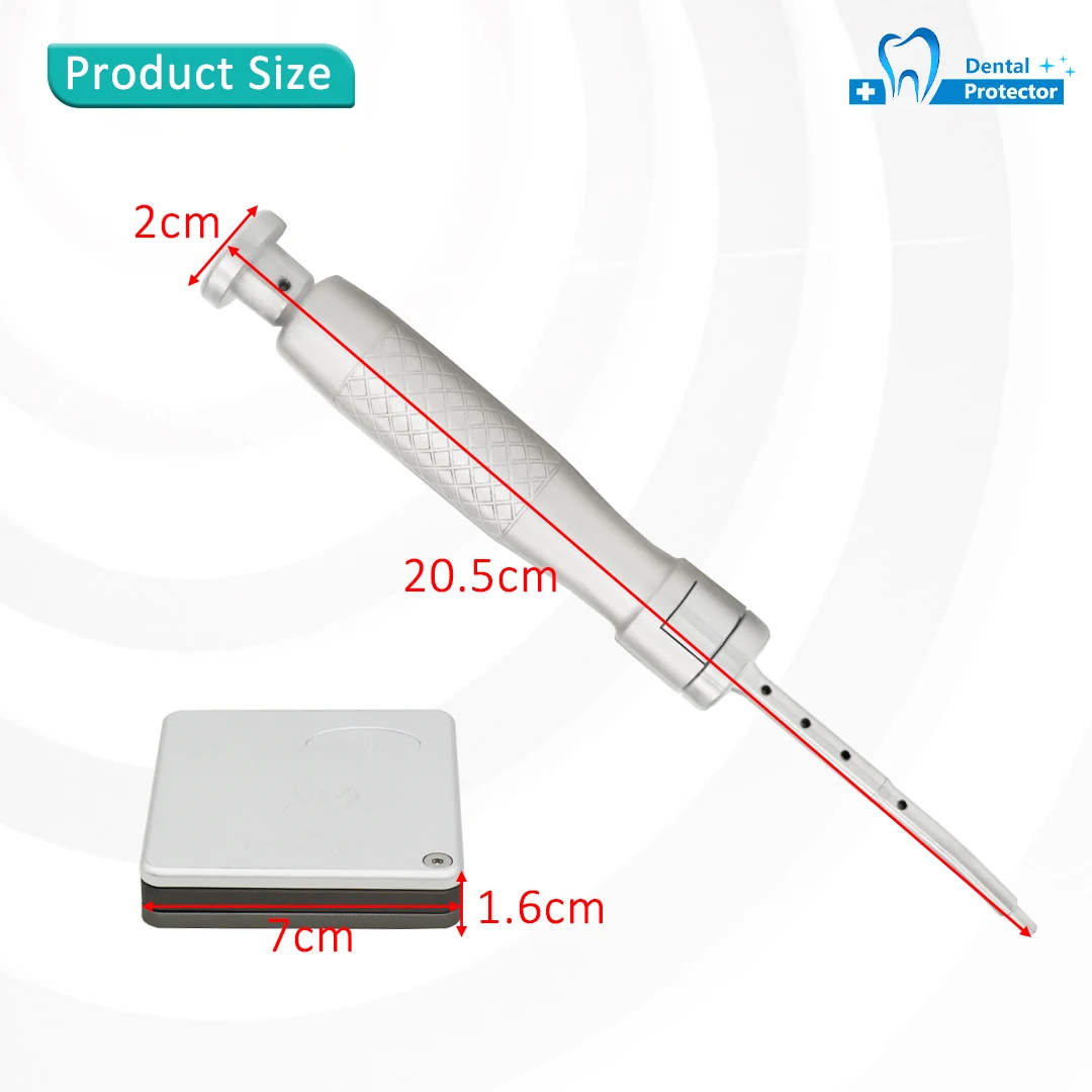 Dental Membrane Tack Gun Kit 60Pcs Titanium Fixing Screws 3mm 4mm Membrane Fixation Tool Dental Implant Membrane Tacker Gun