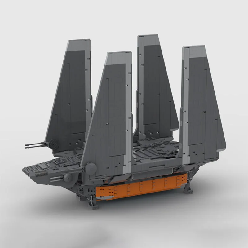 

MOC building block toys, heavy cargo shuttle model ornaments, creative assembly toy sets, festival gifts, suitable for all enthu