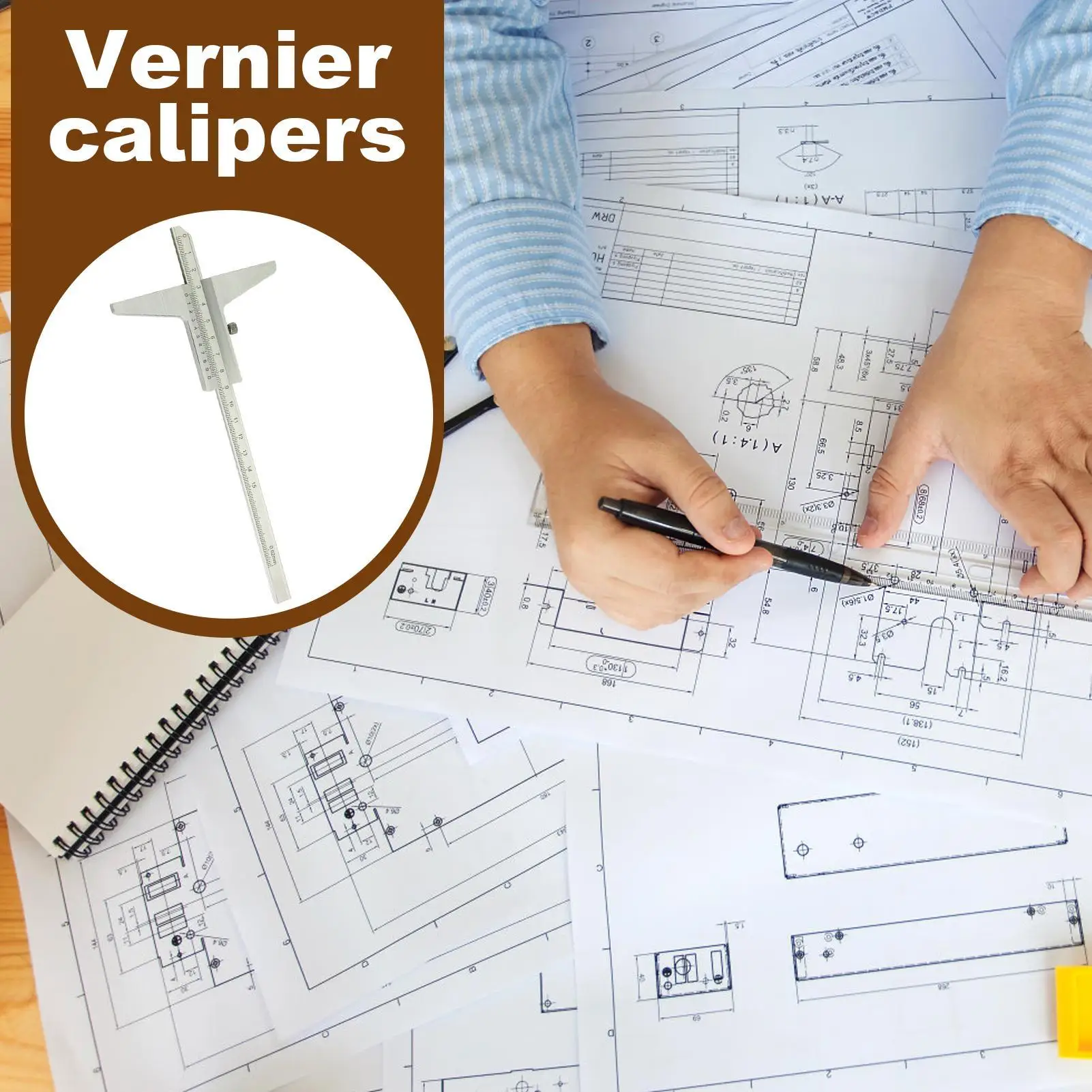 الدقة الورنية الفرجار عالية الدقة سبائك الألومنيوم قياس المجوهرات الورنية الفرجار الإلكترونيات حاكم للأجهزة #2