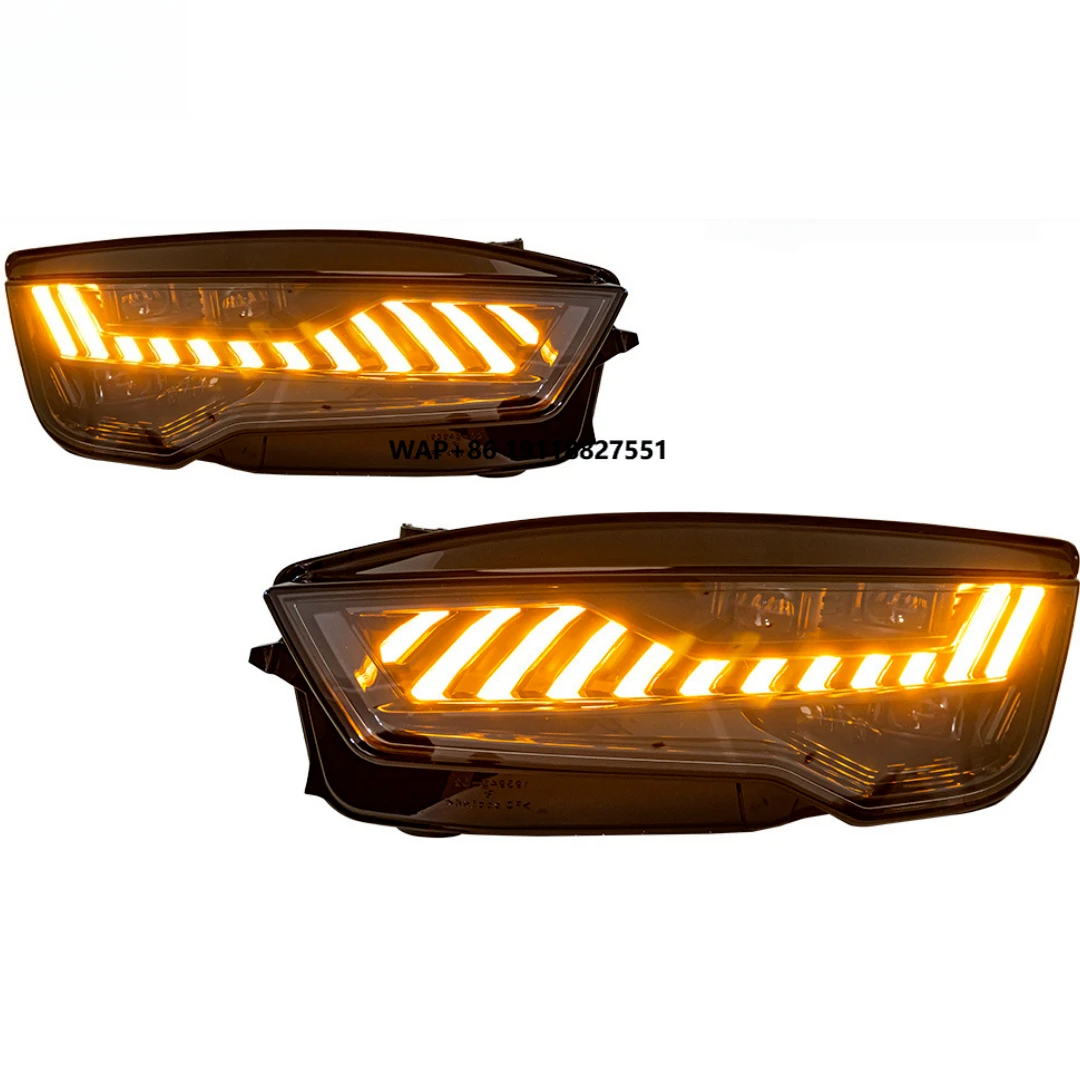 

For A7 RS7 2011-2018 LED Headlights Dynamic Signal DRL Projector 6000K 6000 Lumens