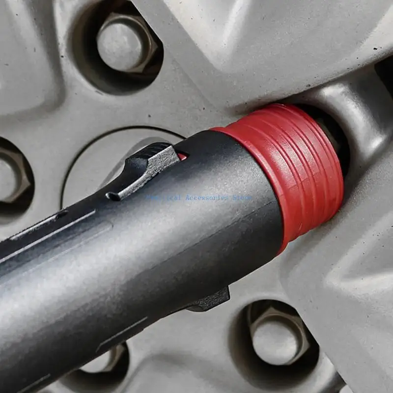 U75E Set Sikat Pembersih Kancing Roda Otomotif 9 Buah Efisien Penghilang Puing untuk Penghilang Karat untuk Penggemar & DIY