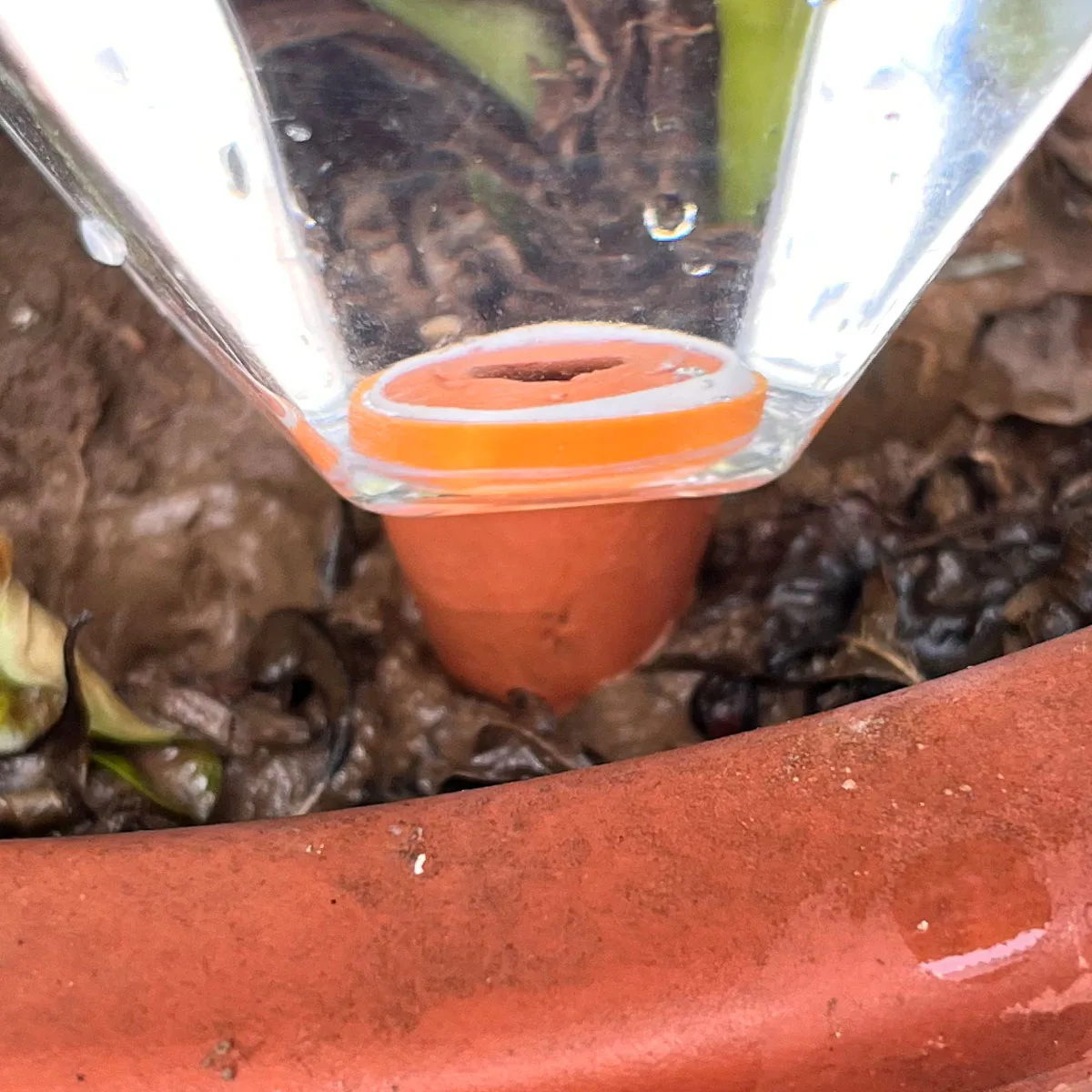 1pcs Cute Plastic Watering Machine Waterer Automatic Automatic Plant Dripper Indoor Outdoor Plants Watering Globes - view 4