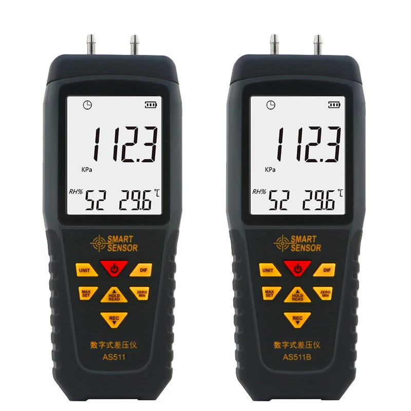 High Quality Pressure Gauge Micro-pressure/differential Pressure Digital Differential Pressure Gauge for Clean Room