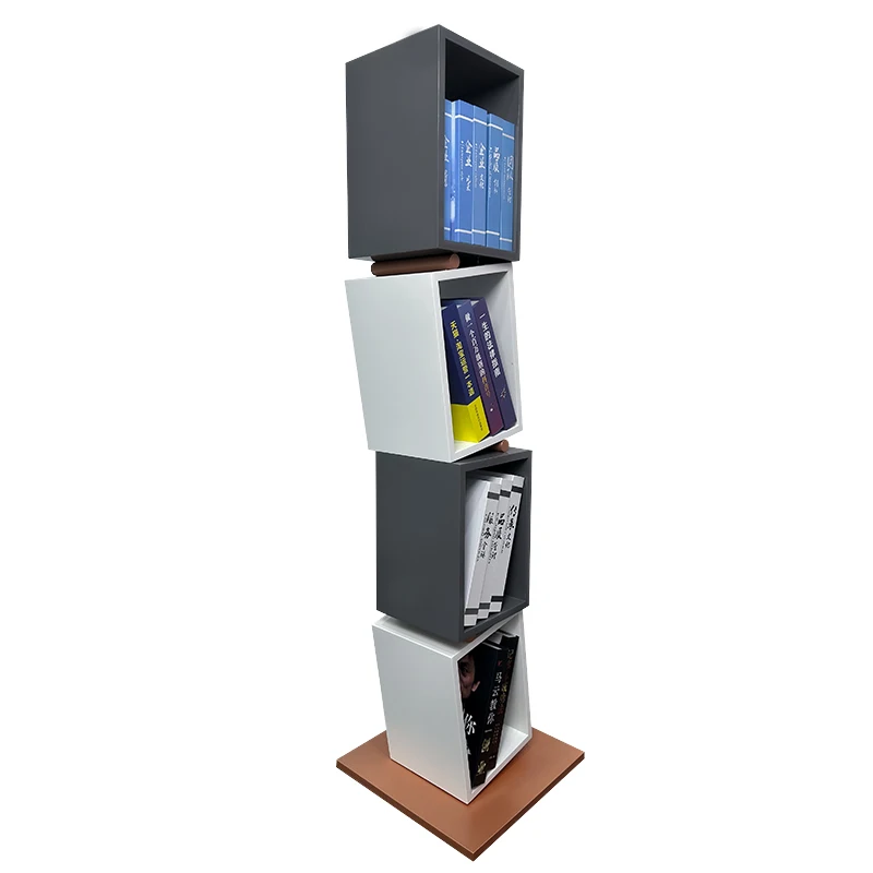 

Room Shelves Naturally Tilted Creative Book Display Shelves - Unique for Stylish Book Storage