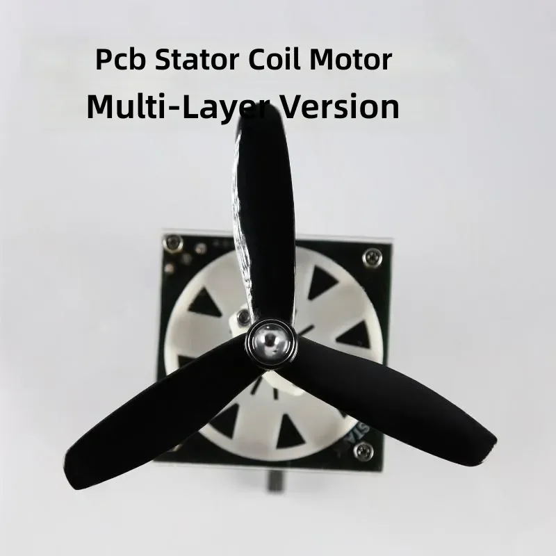 High-Power High-Speed Brushless Motor Multi-Layer Stacking PCB Coils for DIY Electronic Enthusiasts Creative Tech Toy Gift