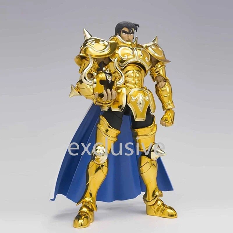 In Stock MC Saint Seiya Myth Cloth EX Taurus Aldebaran 24K/Mirror Gold Knights of The Zodiac Action Figure Toy