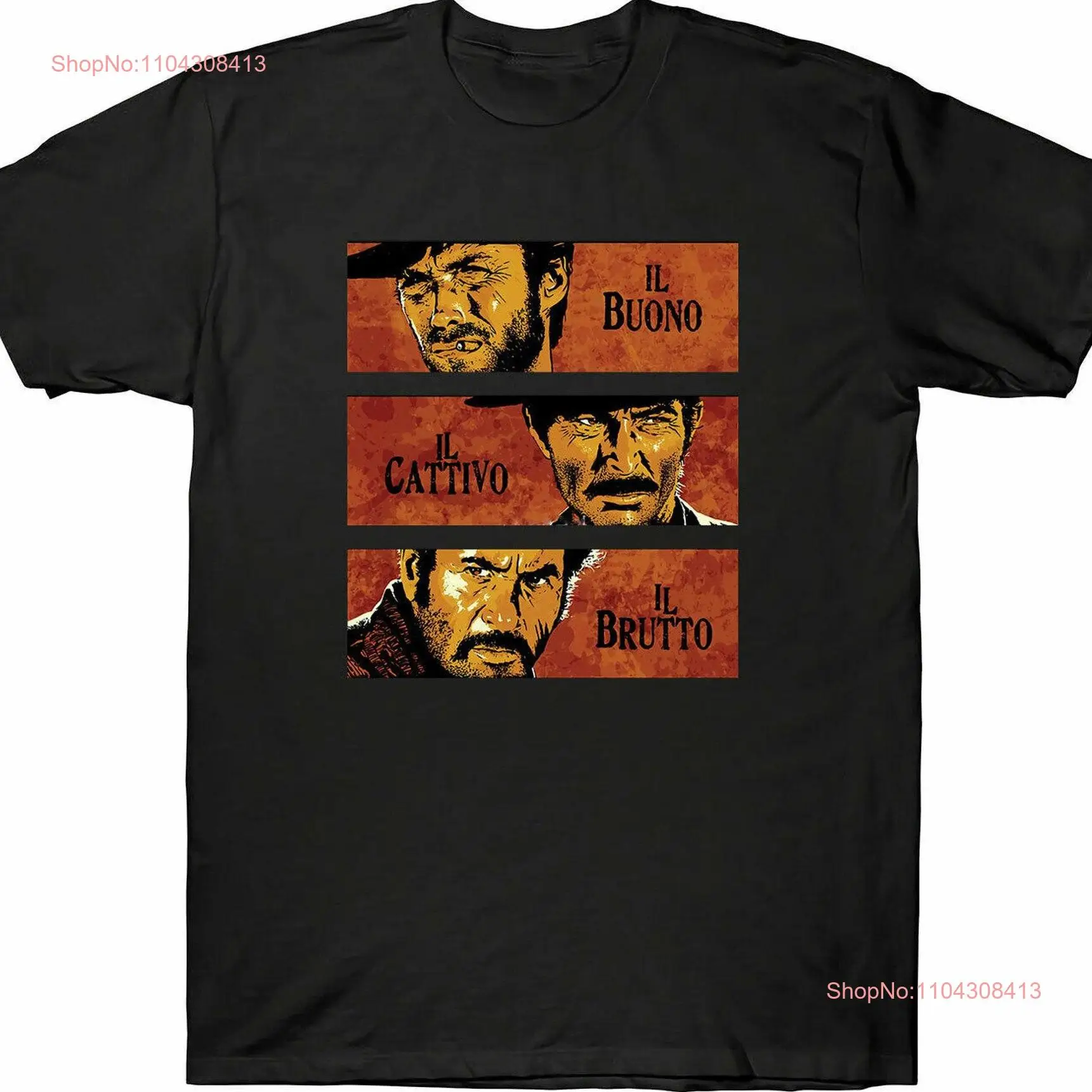 The Good Bad And Ugly Clint Eastwood Movie BamiFines T Shirt SweaT long or short sleeves