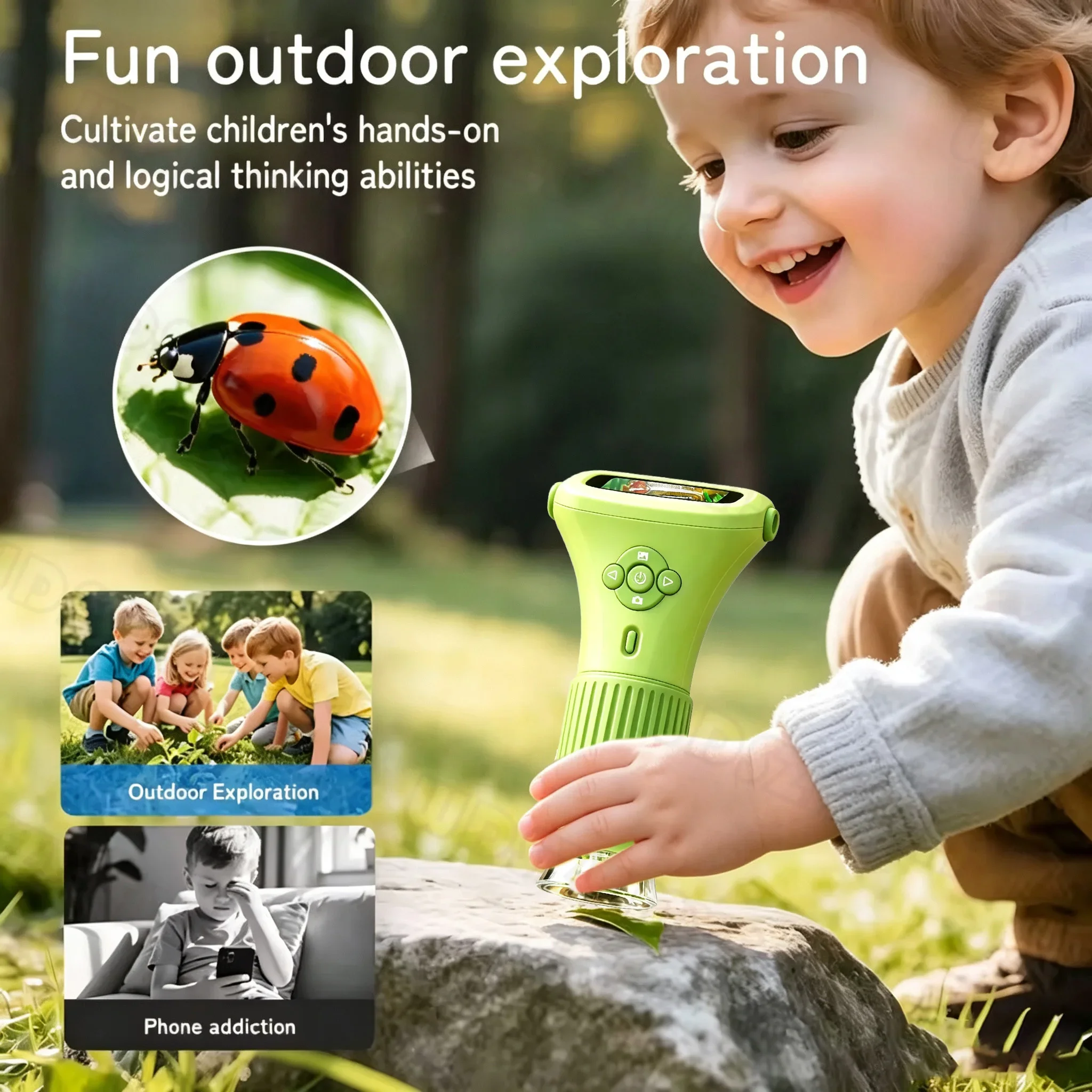 1000X Handheld Microscope for Kids 2.0