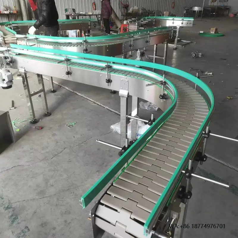 

Efficiency Conveyor and Accessories Specialty Flat Top Chain Conveyor Factory Assembly Line Conveyor Customized Straight Bend Ra