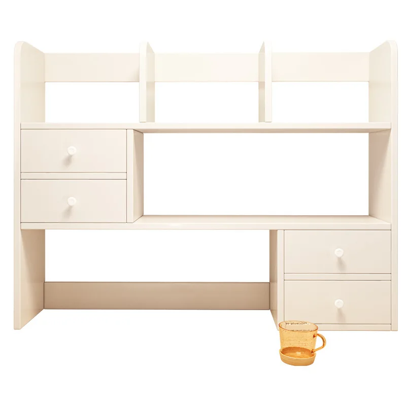 Desktop shelves, simple bedroom, office table, small multi-layer living room desk storage rack